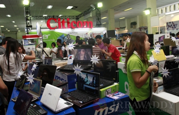 IT Fair , 28 Feb 2012, Yangon, Myanmar.