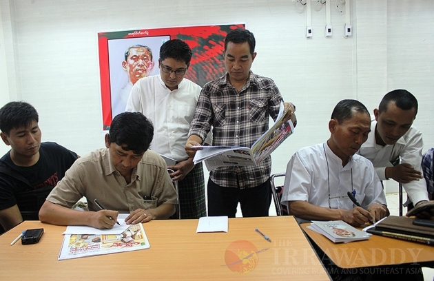 Ko Ko Gyi book signing