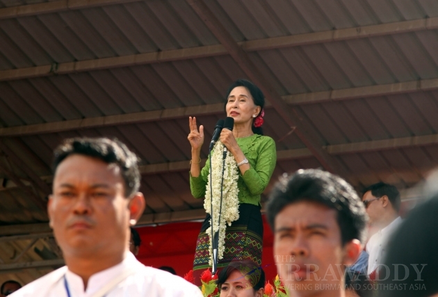 Daw Aung San Suu Kyi visits Pyin Oo Lwin on Sunday, June.9, 2013.