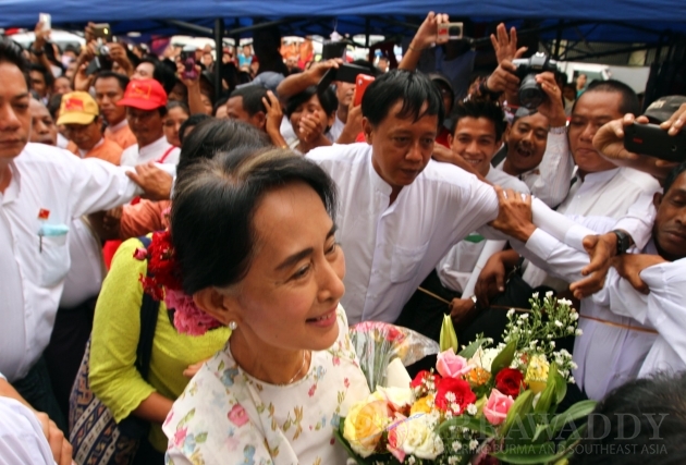Daw Aung san Suu kyi 68th birthday