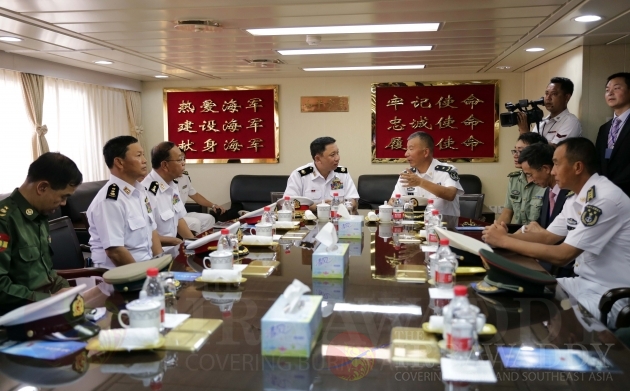 Chinese hospital ship visit
