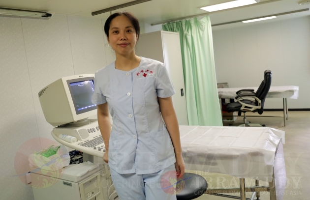 Chinese hospital ship visit