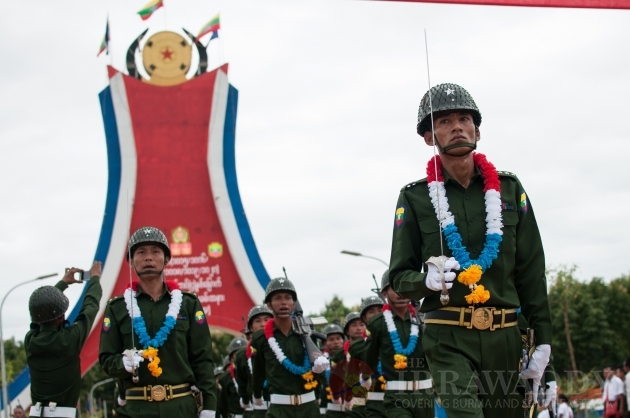 Kayen Boarder Guard Force at the 4th Anniversary