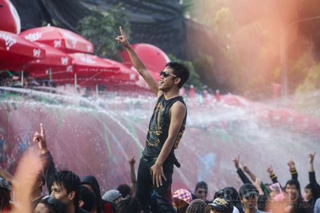 The third day of Rangoon Thingyan 2015