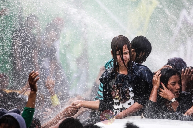 The third day of Rangoon Thingyan