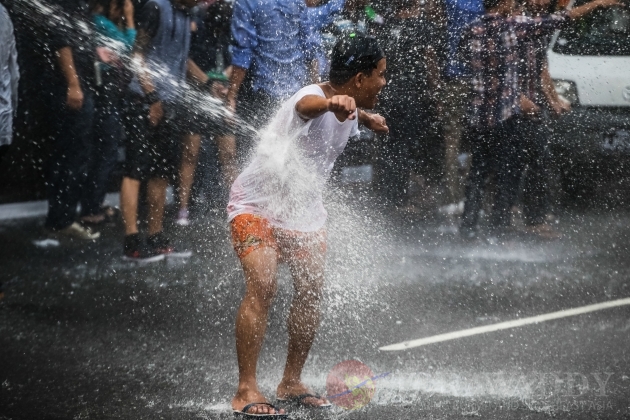 Rangoon Thingyan water festival Rangoon Thingyan water festival