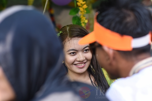 Arakan traditional Thingyan Festival in Rangoon