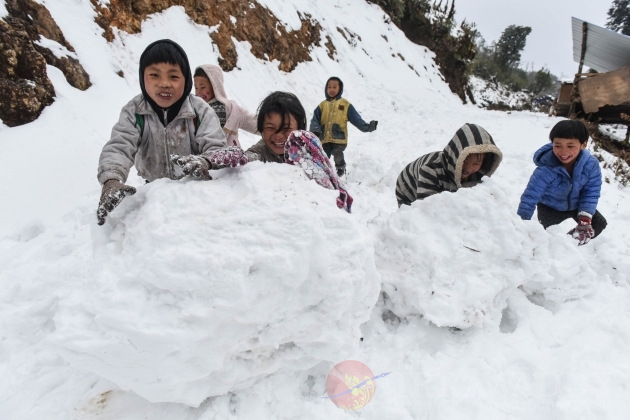 Frozen IDP Camp