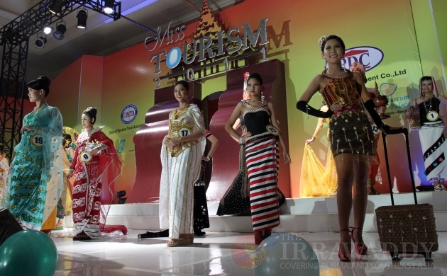 Miss Tourism Beauty Contest 2011 which was held at the Strand Hotel in Rangoon, Burma Miss Tourism Beauty Contest 2011 which was held at the Strand Hotel in Rangoon, Burma