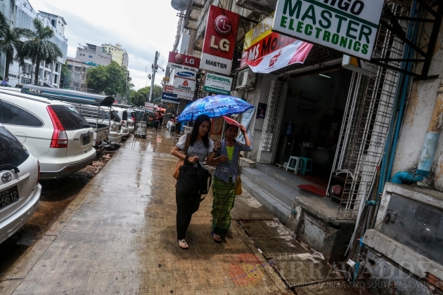 Cooling Rains in Roasting Rangoon