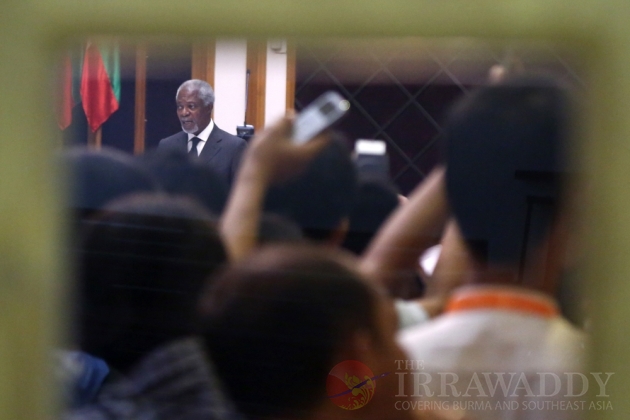 Kofi Annan ‘Confident’ in Arakan State Advisory Commission’s Mandate