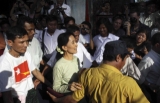 Pro-democracy leader Aung San Suu Kyi