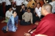 Aung San Suu kyi visit fire victims today Friday, Dec.30, 2011, in Yangon, Myanmar
