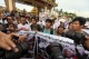 02-12-12 - Mine protest - PHOTO - Khin Maung Win Protesters march to protest recent violence in Monywa, in Yangon, Myanmar.