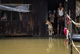 Flood water in Hlegu at the Yangon region of Myanmar.