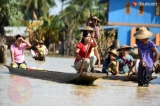 01-08-15 - PHOTO - JPaing Severe flooding in Kawlinn in Burma during the 2015 monsoon season. Nationwide flooding displaced millions of people and led to scores of deaths
