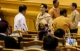The last day of the final session of Burma’s bicameral parliament began on Friday with lawmakers appearing more relaxed than on past days during the legislature's five-year term. With no more serious debates or discussions, the atmosphere in the chamber seemed more like the last day of a high school farewell party, with lawmakers taking group pictures and bidding farewell to colleagues.