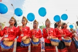 Thingyan Water Festival 2019 Opening Ceremony in Mandalay Photo: Zaw Zaw / The Irrawaddy) 13.4.2019