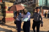 Myanmar labor attaché U San Maung Oo, who represented migrants in Thailand, has been charged by the Anti-Corruption Commission of Myanmar (ACC) over claims he took thousands of bribes.  Photo - Htet Wai/ Irrawaddy
