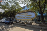 Yangon Electricity Supply Corporation building and electric supply offices from Latha township are seen on February 19, 2020.  Photo - Htet Wai/ Irrawaddy