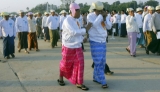Ministers were preparing to attend parliament in Nayphidaw, the capital of Burma.