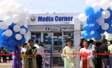 02-05-11 Supervisory Committee of the Myanmar Writers and Journalists Association (MWJA) opening ceremony for the Media Corner in Kyauktada Township in Rangoon, Burma.