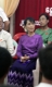 Burma pro-democracy leader Aung San Suu Kyi attends the welcoming ceremony to political prisoners who released on May.17 and paper reading session on elections conducted by her National League for Democracy party (NLD) at the headquarters of the party in Rangoon, Burma.