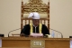 A regular session of parliament of upper house and lower house holds on 23 April 2012, Naypyidaw, Myanmar.