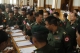 Military representatives at the Parliament on Monday, 16 July 2012.