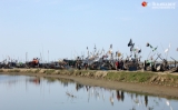 30-10-12 - Rakhine state conflict - PHOTO - Jpaing Bigali camp near Sitwe.