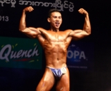 27-06-13 Photo Irrawaddy Myanmar Bodybuilders and Model Physique Contest held at Myanmar Convention Center Thursday, June.27, 2013, in Yangon, Myanmar.