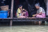 Houses from some wards in Bago Region were floated on 6th August due to the heavy rain and unusual tide.