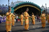 Rangoon Mayor Thingyan pavilion was officially on April 13, 2015, the first day of Thingyan. (Photo: Sai Zaw/The Irrawaddy)