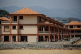 A housing project in Panghsang, capital of the Wa Special Region. (Photo: JPaing / The Irrawaddy)
