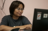Zin Mar Aung is a Burmese activist. Due to her involvement in Burma's democracy movement,  she served 11 years as a political prisoner. She was released in 2009.