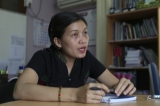 May Sabai Phyu is a Kachin activist from Burma.  She is active in promoting human rights, freedom of expression,  peace, justice for Myanmar’s ethnic minorities, anti-violence in Kachin State, and lately  in combating violence against women and promoting gender equality issues. (Photo - JPaing)