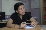 May Sabai Phyu is a Kachin activist from Burma.  She is active in promoting human rights, freedom of expression,  peace, justice for Myanmar’s ethnic minorities, anti-violence in Kachin State, and lately  in combating violence against women and promoting gender equality issues. (Photo - JPaing)