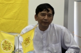 Paw Oo Tun; better known by his alias Min Ko Naing,  is the President of Universities Student Union of Burma and a leading democracy activist and dissident. (Photo - Thaw Hein Htet)