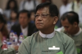 U Tin Aye is a retired Burmese lieutenant general  and currently chairs the country's Union Election Commission.  In the Burmese general election, 2010, he contested a Pyithu Hluttaw seat in Tada-U Township and won. (Photo - JPaing)