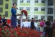 Myanmar State Counselor and Foreign Minister Daw Aung San Suu Kyi opened a government public housing (Yadana Hninsi Housing) development project in Rangoon on December 24, 2016. Hein Htet/ The Irrawaddy
