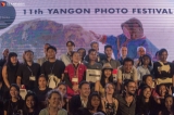 Yangon Photo Festival 11th edition awarded night was held at French Institute on February 24, 2019.  Photographer Hkun Lat won first prize in the Professional category for his story “The Peace House”. Zarni Phyo won second prize for his breaking news coverage of the case of the two arrested Reuters journalists. His story was named after the reporters: “Wa Lone and Kyaw Soe Oo”.  Photo - Htet Wai/ Irrawaddy