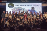 Yangon Photo Festival 11th edition awarded night was held at French Institute on February 24, 2019.  Photographer Hkun Lat won first prize in the Professional category for his story “The Peace House”. Zarni Phyo won second prize for his breaking news coverage of the case of the two arrested Reuters journalists. His story was named after the reporters: “Wa Lone and Kyaw Soe Oo”.  Photo - Htet Wai/ Irrawaddy