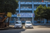 Yangon Electricity Supply Corporation building and electric supply offices from Latha township are seen on February 19, 2020.  Photo - Htet Wai/ Irrawaddy