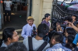 U Ye Ni, The Irrawaddy executive editor, is sued by Military for the article titled &quot;Reporter’s Notebook: On the Ground in Mrauk-U&quot; by reporter Moe Myint is seen at Kyauktada tsp court on March 16, 2020.  Photo - Htet Wai/ Irrawaddy