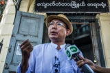 U Ye Ni, The Irrawaddy executive editor, is sued by Military for the article titled &quot;Reporter’s Notebook: On the Ground in Mrauk-U&quot; by reporter Moe Myint is seen at Kyauktada tsp court on March 16, 2020.  Photo - Htet Wai/ Irrawaddy