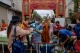Covid-19 affected Burmese migrants come to receive food handouts organized by the multi-ethnic brotherhood lead by Johny Adhikari at Wat Sai Moon Temple, a Burmese temple built during the time that Chiangmai was under Burmese rule. - Chiang Mai, Thailand in April 2020.